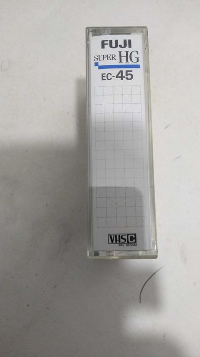 Cassete VHS-C VINTAGE, FUJI Super HG EC-45