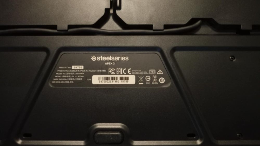 Klawiatura Steelseries Apex 3