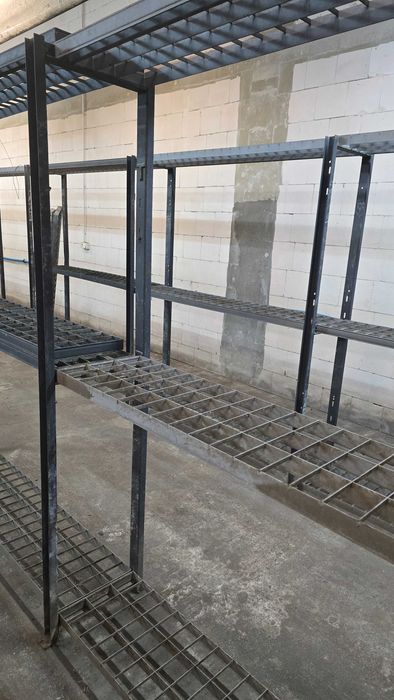 Regał do uprawy grzybów boczniaki pieczarki Regał uzytkowy Stalowy Kratownica