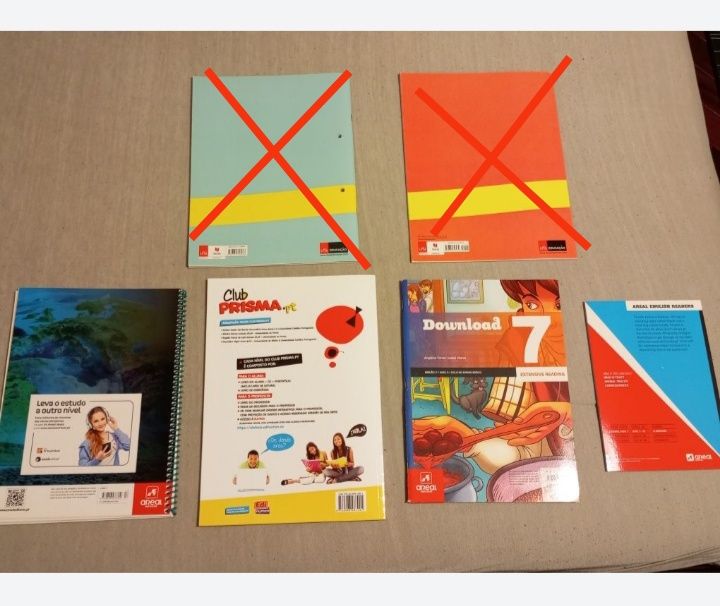 6 livros - 7º ano