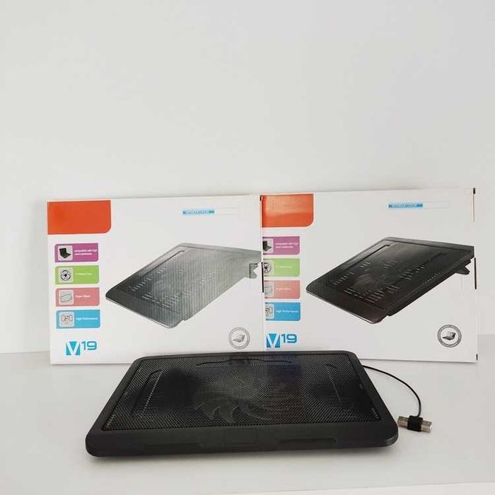 Cooler refrigerador para portátil até 14'' 37x6x29cm silencioso