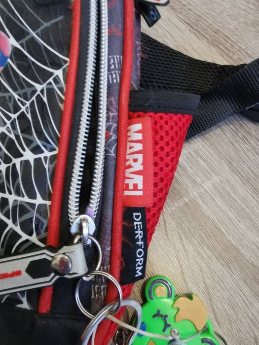 Mały plecak spider mana dla chłopca  do przedszkola