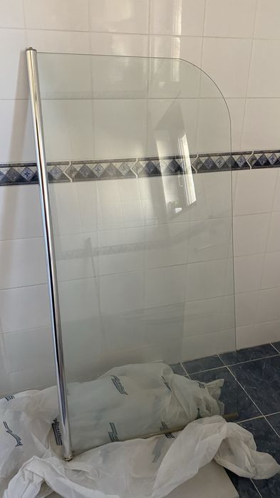 Vidro duche móvel