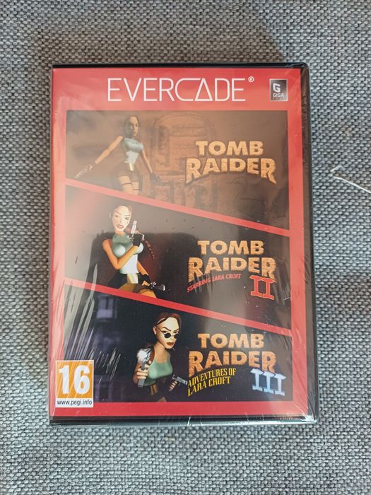 Tomb Raider Collection 1 Evercade nowa, oryginalnie zafoliowana