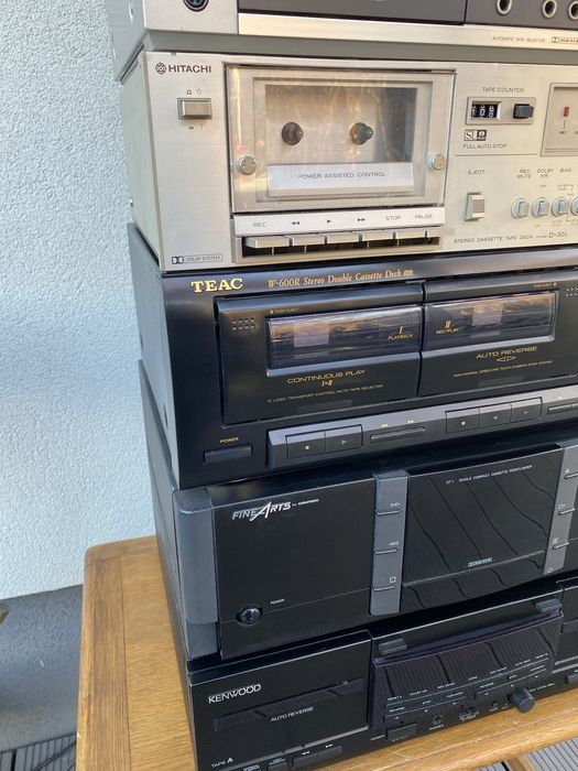 Magnetofon Sony Teac JVC Hitachi Sharp Kenwood