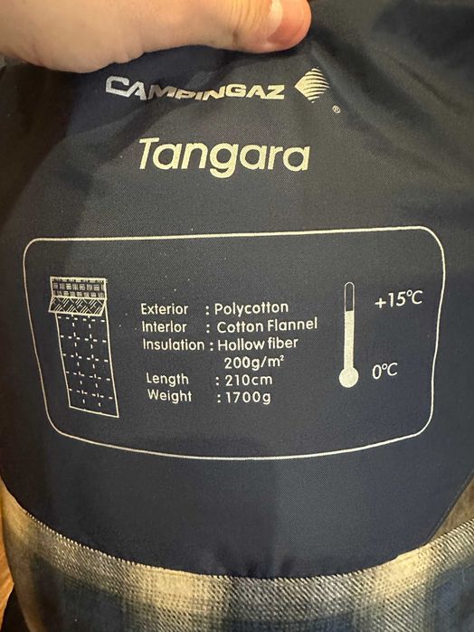 Campingaz Tangara – saco cama flanela 210 cm