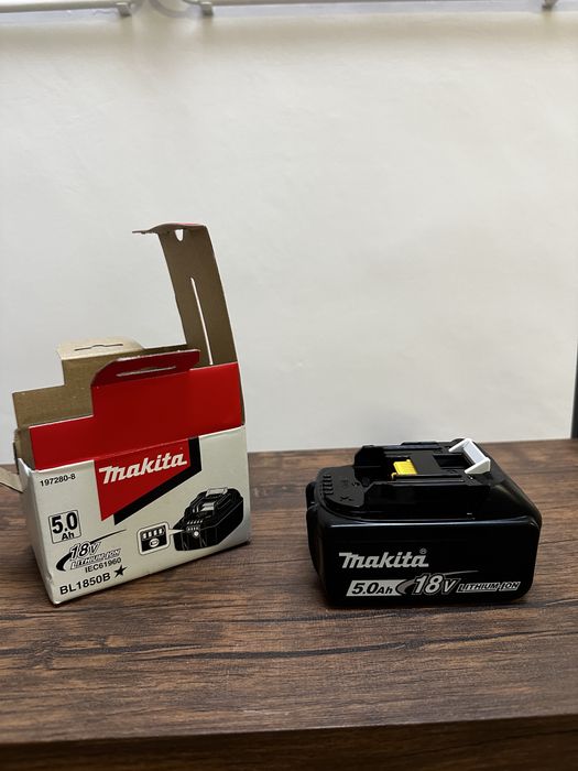 Bateria Makita BL1850B 18V 5.0Ah – NOVA
