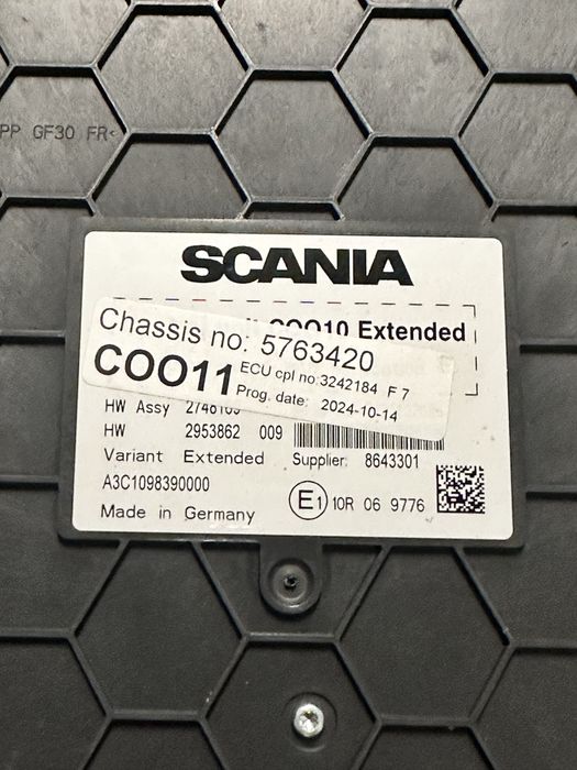 Koordynator komputer sterownik ECU COO10 COO11 Scania SUPER