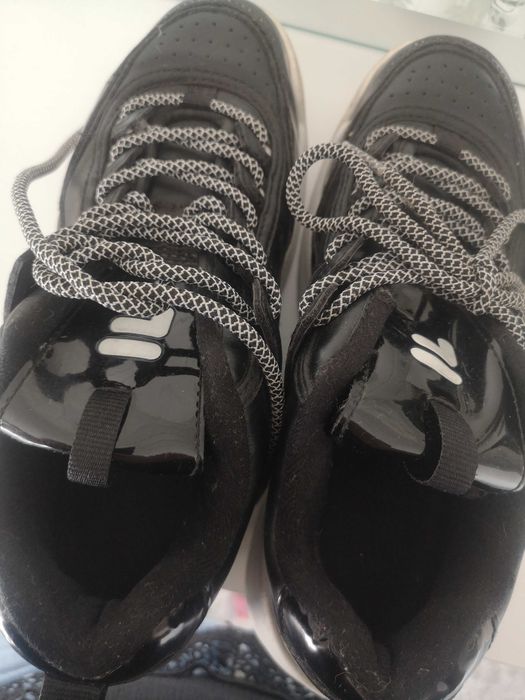 Adidasy buty fila czarno biale