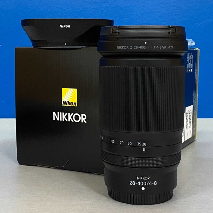 Nikon Nikkor Z 28-400mm f/4-8 VR (NOVA - 3 ANOS DE GARANTIA)