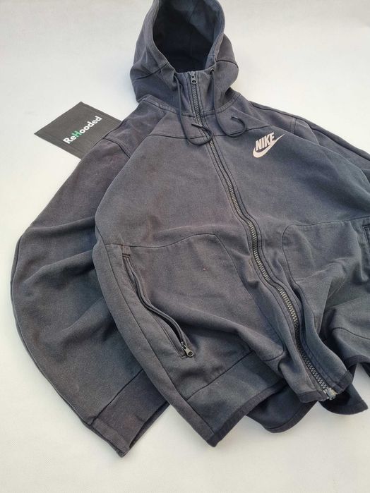 Czarna bluza rozpinana męska Nike Rozmiar M