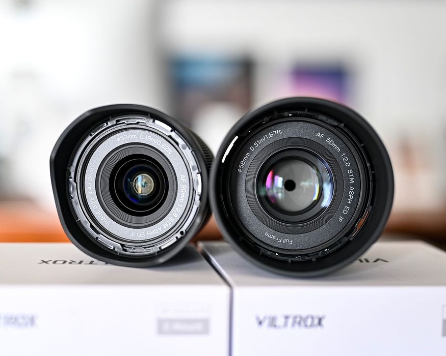 Conjunto Viltrox AF Full Frame (20mm f2.8 50mm f2.0) Sony E-Mount