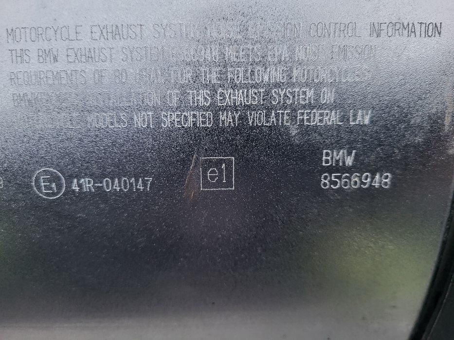 Tłumik BMW GS 1200 GS 1250