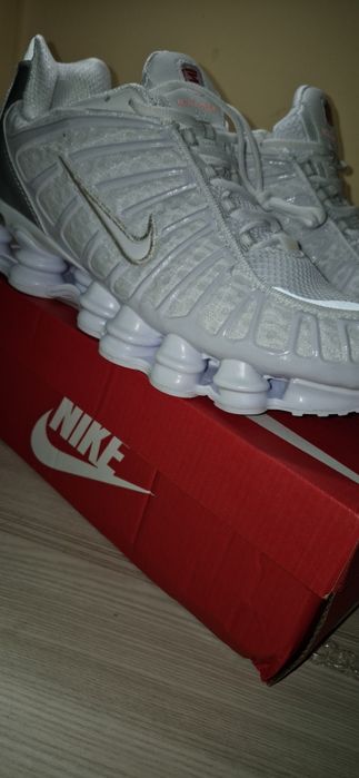 Buty Nike Shox TL białe rozmiar 46