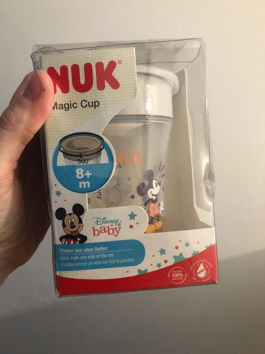 Новые детские стаканы Nuk нові дитячі стакани нук 8+ місяці