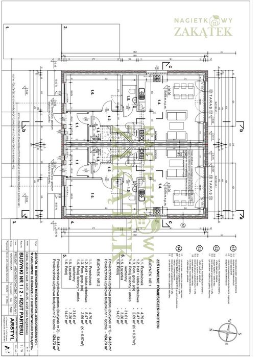 Nowoczesny Bliźniak 124,73 M² | Działka 339 M² | Dobra Szczecińska