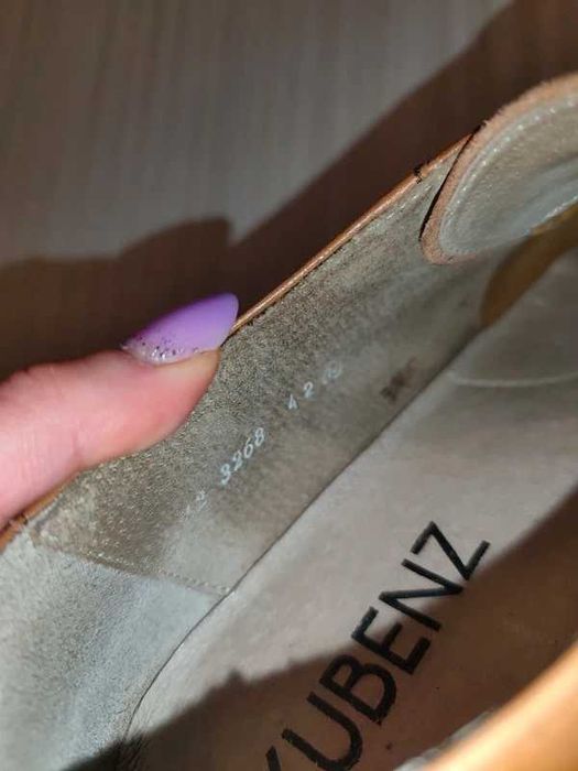 Eleganckie derby PRIME JACK rozm. 42 firmy Kubenz skórzane