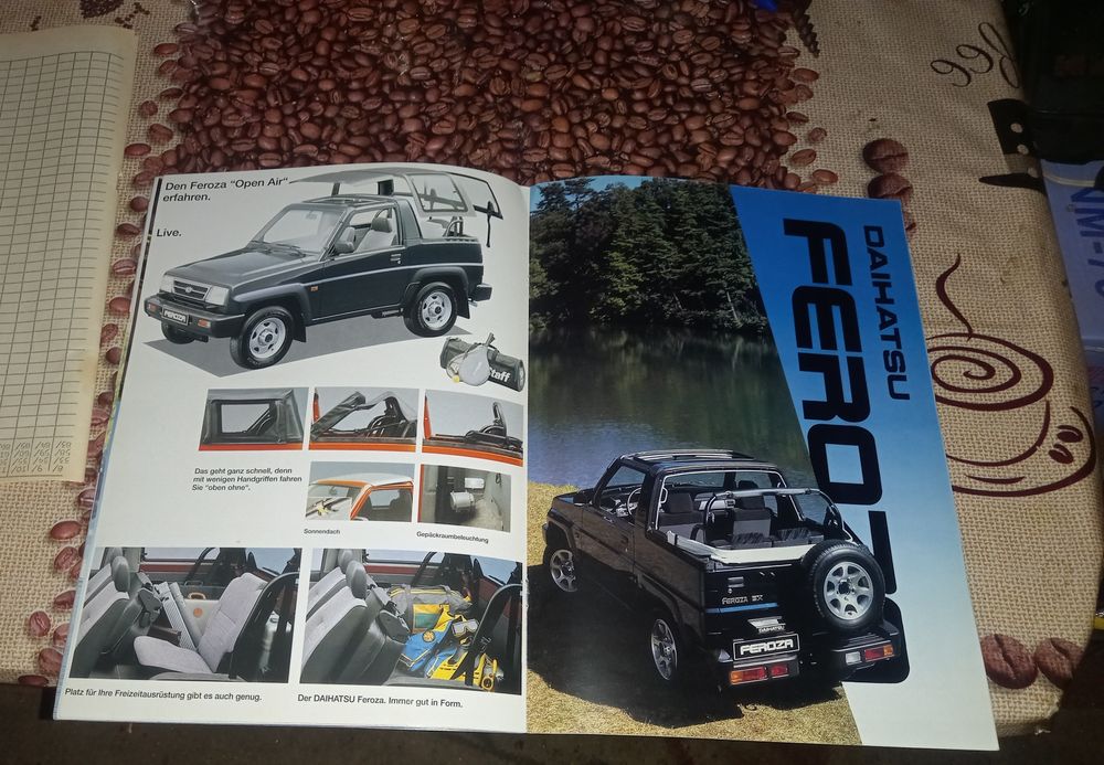 Журнал пособие Брошюра Daihatsu Feroza 06/1996