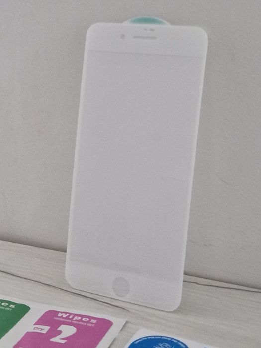 Hartowane szkło HARD Full Glue 5D do IPHONE 7 PLUS/8 PLUS BIAŁE