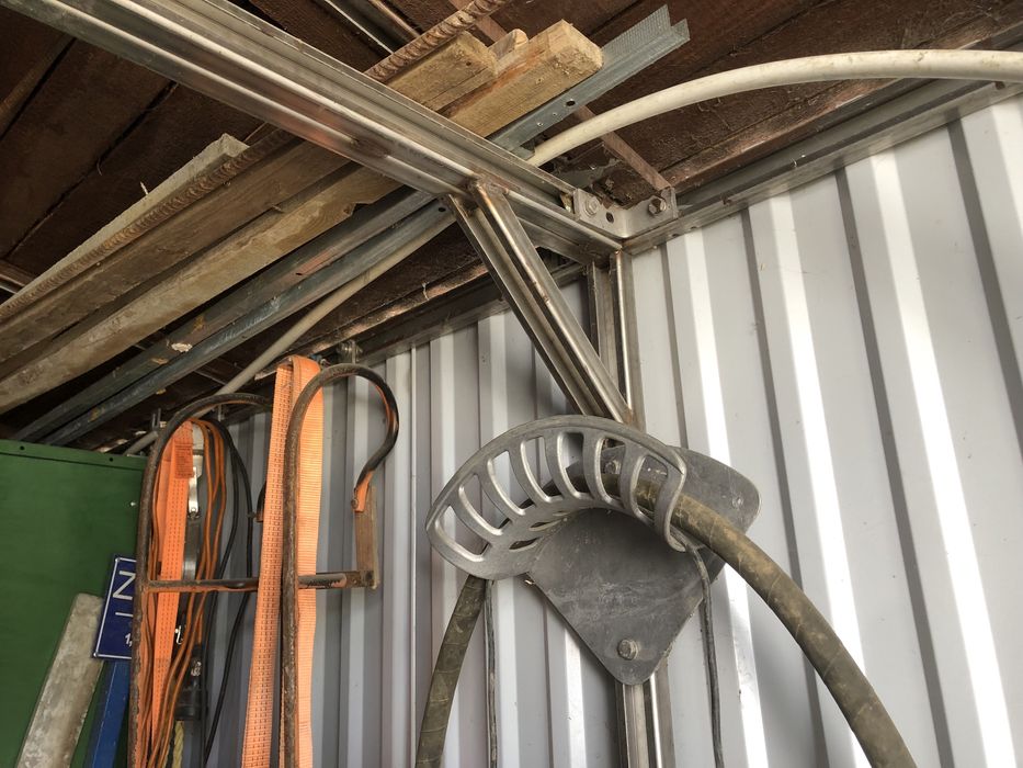 Blaszak garaz magazyn konstukcja z stali nierdzenej. 5,8x3,8m