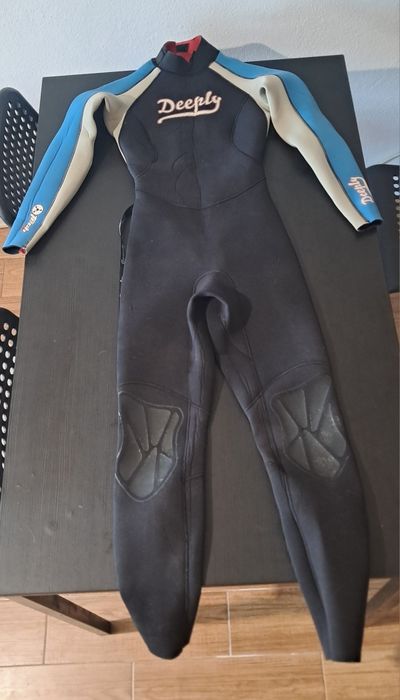 Fato de surf deeply 4/3 de mulher