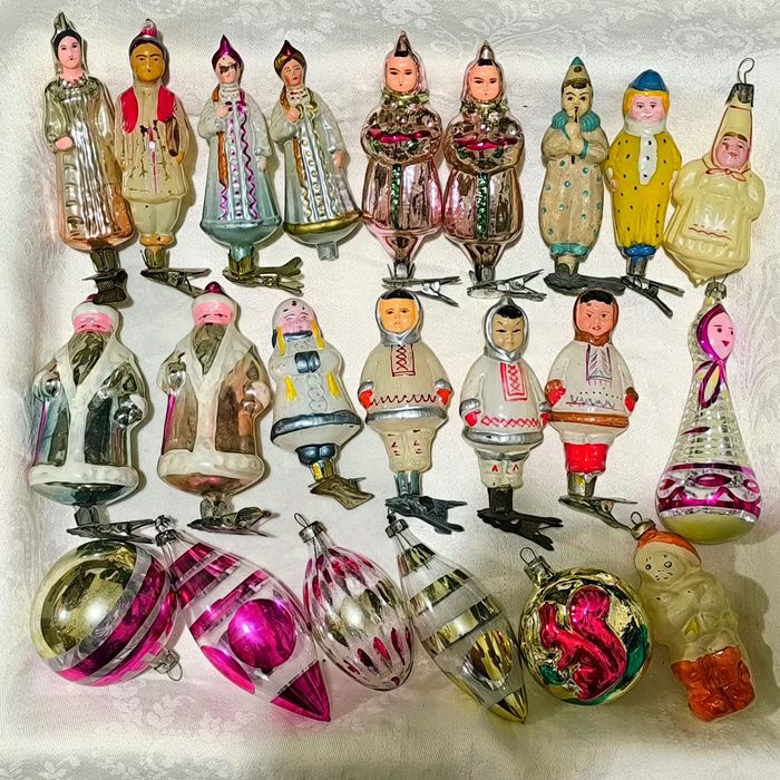 Ёлочные игрушки СССР