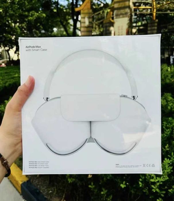 Apple Airpods Max, sluchawki nauszne Silver