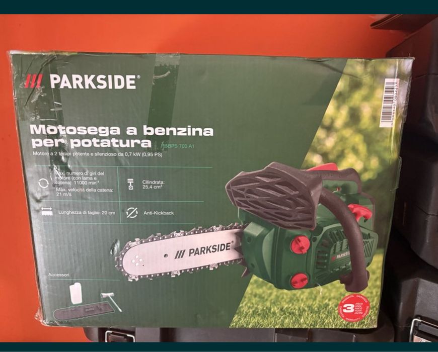 Motoserra de Poda da Parkside Gasolina - Nova