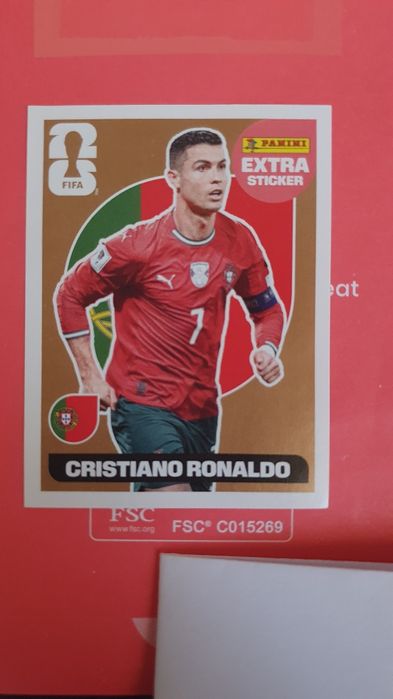 Ronaldo Bronze CR7 extra sticker mundial 2026