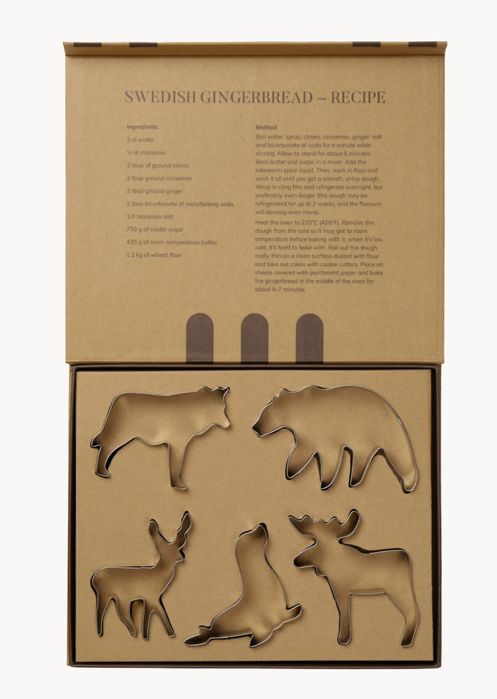 !! Zestaw metalowych foremek do ciasta pierników Vinga PREMIUM !!