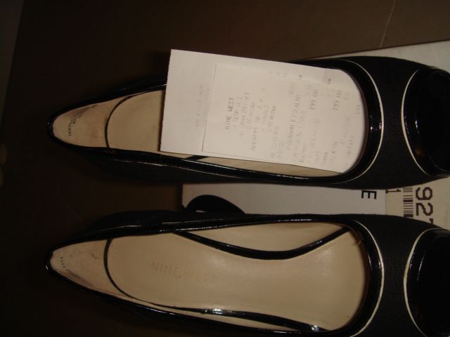 buty Nine West na koturnie granatowe rozm. 36