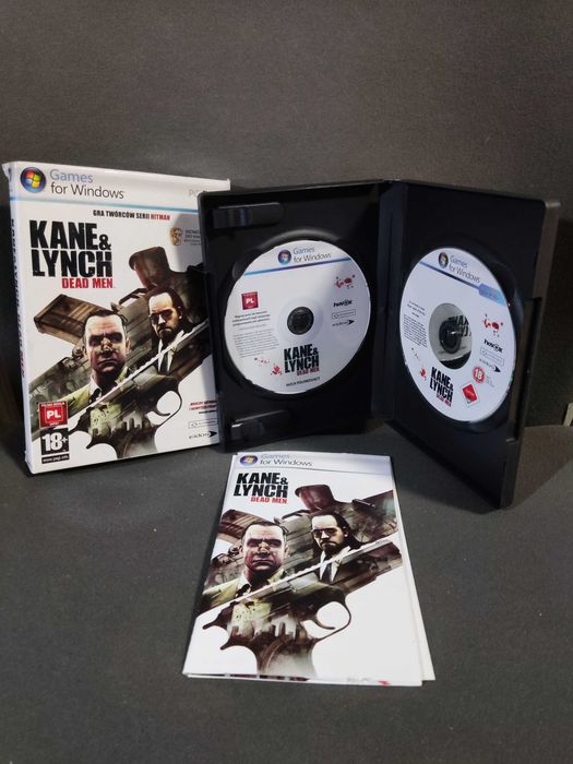 Gra PC retro, Kane & Lynch : Dead Men, stan idealny,wersja PL