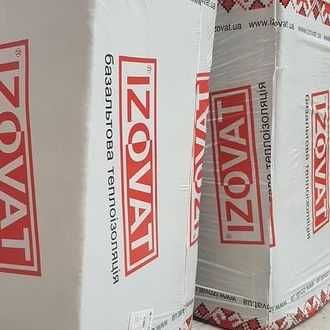 Мінеральна вата ДЛЯ ДАХУ IZOVAT від 62 грн/м2