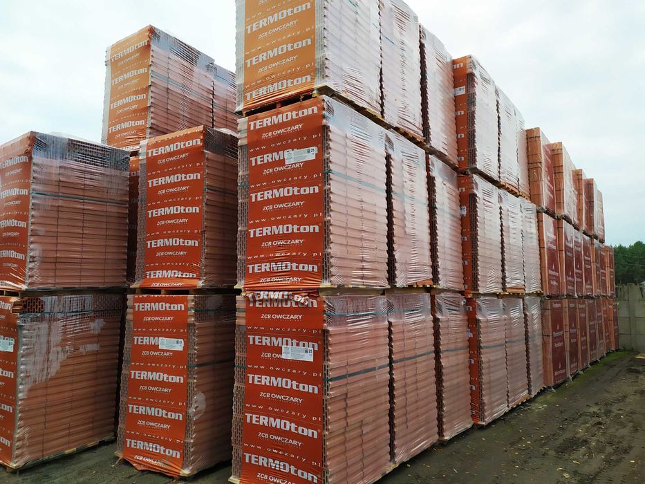 Pustak ceramiczny Termoton 25 P+W Owczary cegła dostawa