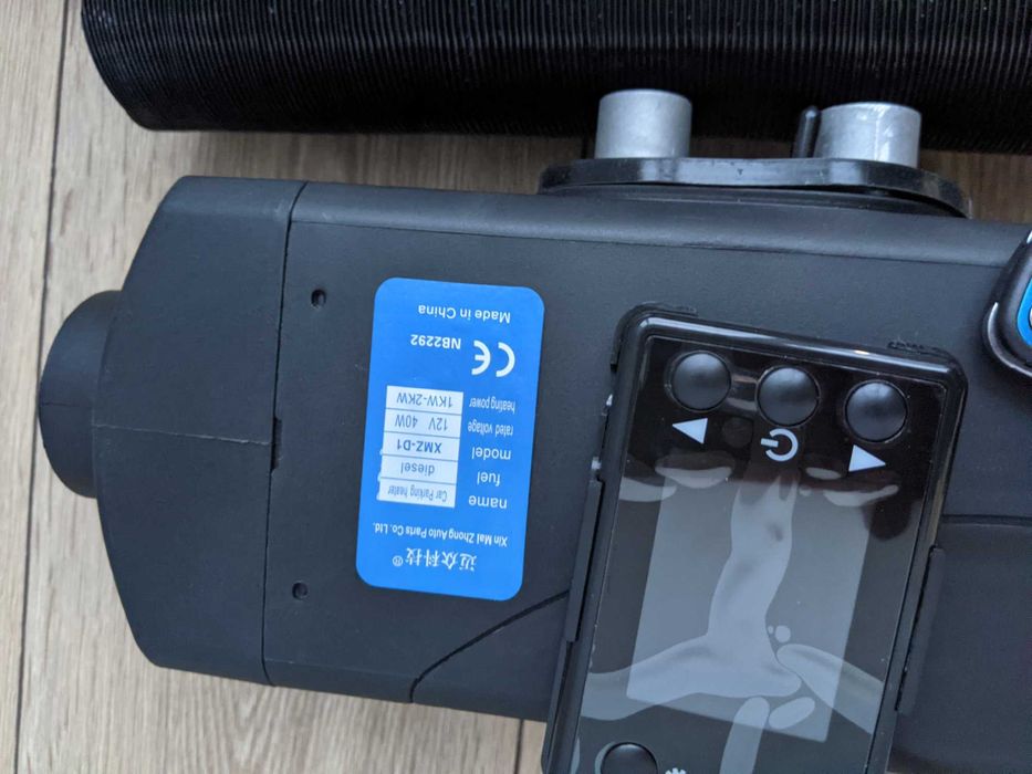 Автономний дизельний обігрівач Webasto 2kw 12v Tesla електромобілів