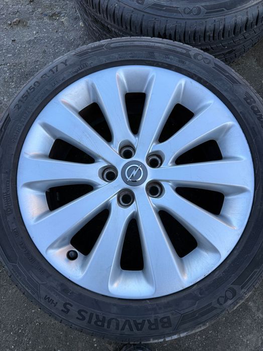 Opony letnie i alufelgi 215/50 R17 OPEL 5x105