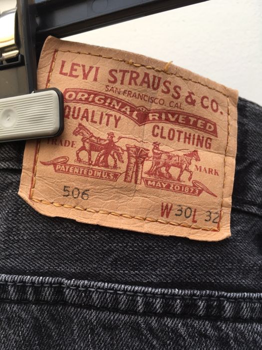 Calcas Levis homem 506 pretas