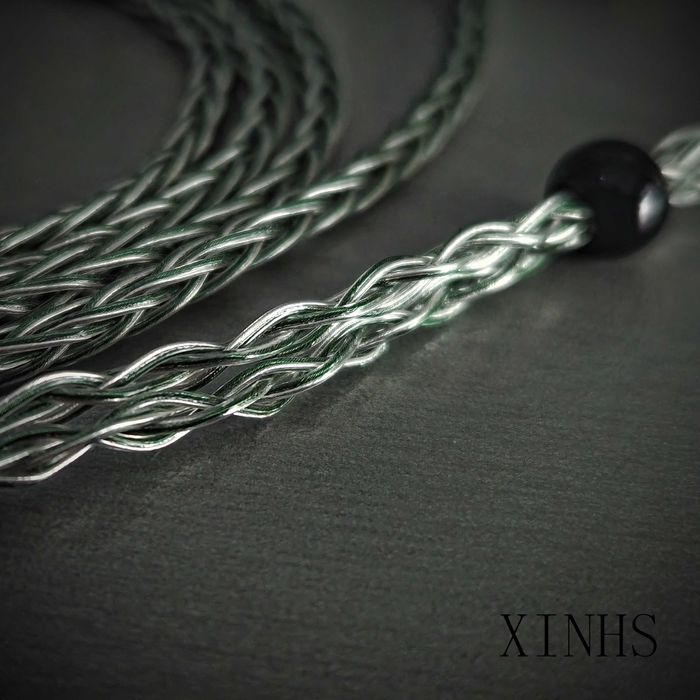 Xinhs 8 Rdzeni Posrebrzana Miedź 5N 3.5mm 0.78Pin