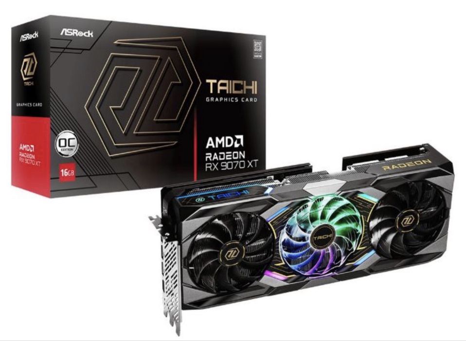 ASRock Taichi AMD Radeon RX 9070 XT OC 16GB – NOVA