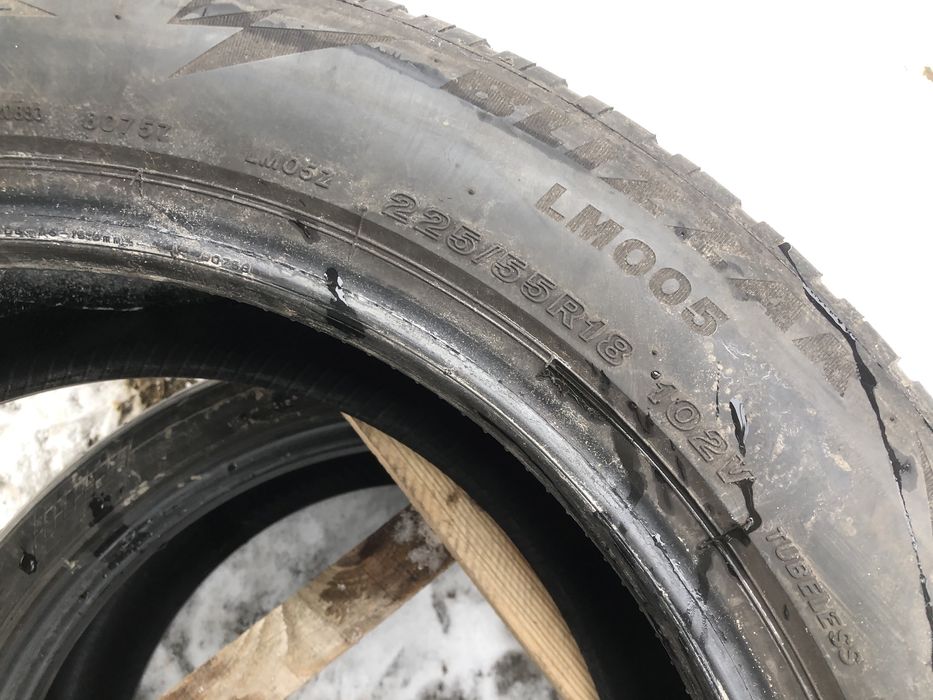 Шини 225/55/18, брідстоун
