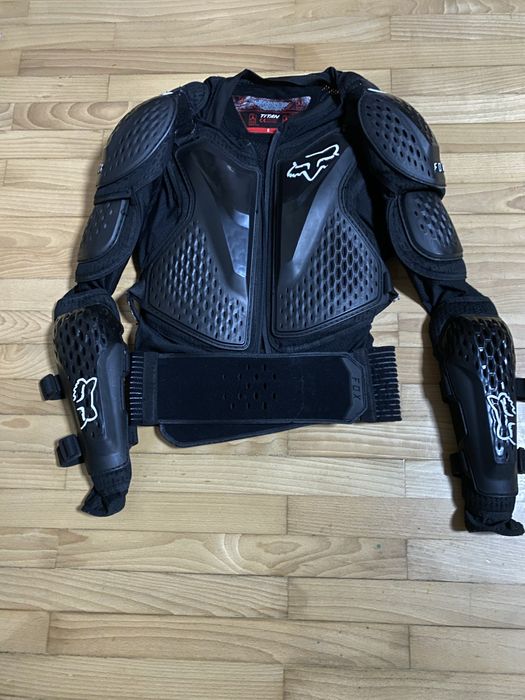 Мото-черепаха FOX Titan Sport Jacket Black S
