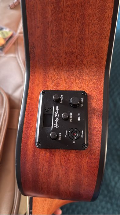 Violão Harley Benton GS-Travel-E Mahogany