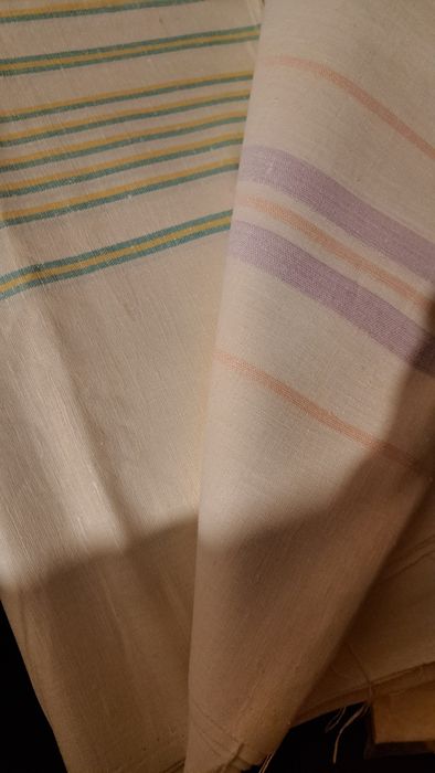 Простыни льняные. Сделано СССР.