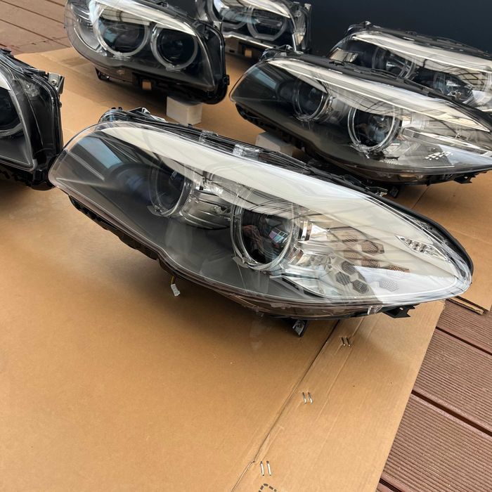 Наличие фари фары BMW БМВ 5 F10 F11 bi xenon full led рест з блоками