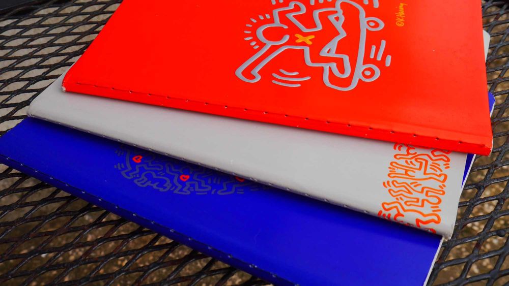 Cadernos Keith Haring tamanho A5 / Notebooks