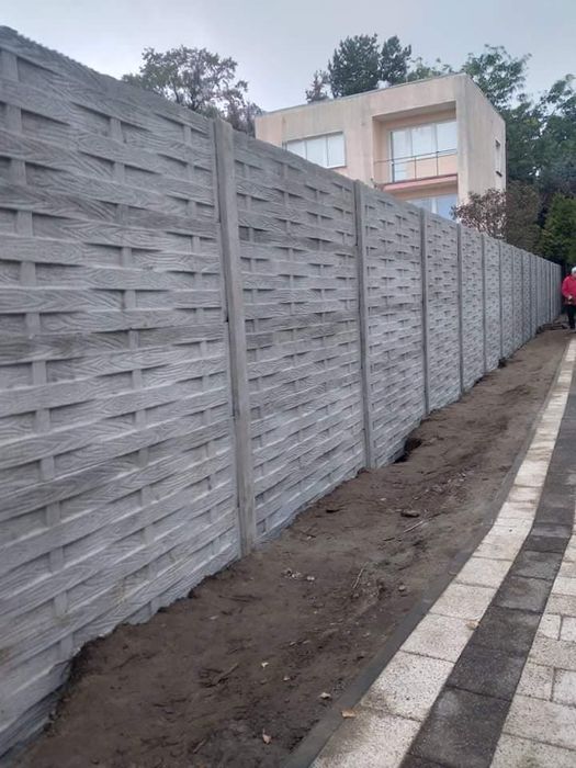 Ogrodzenia betonowe-sprzedaż,montaż