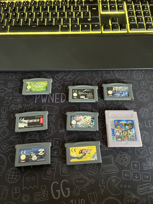 Lote 8 jogos Gameboy