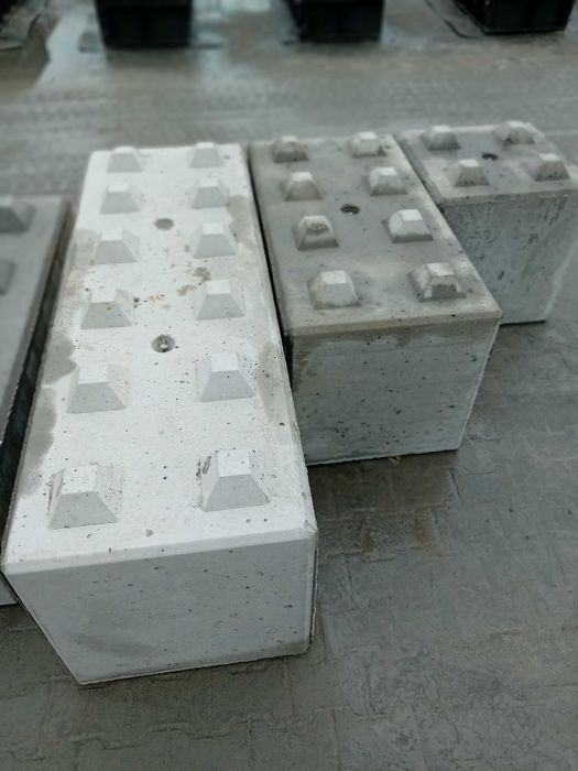 Bloki betonowe mur oporowy klocki certyfikat CE oraz Ognioodporność