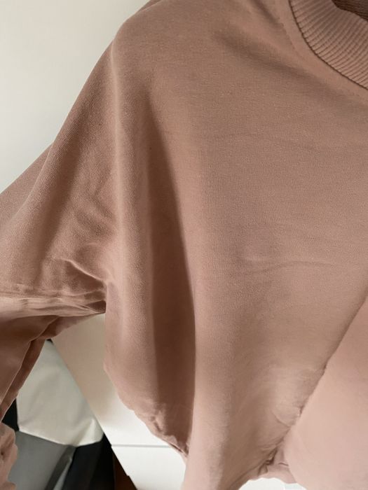 Bluza oversize S brudny róż