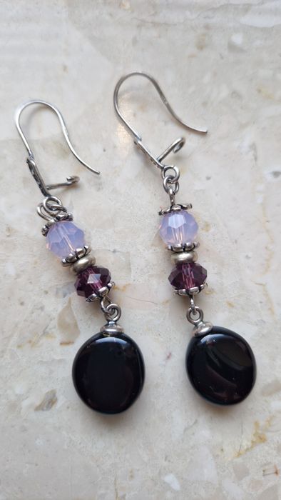 Kolczyki srebrne Apart